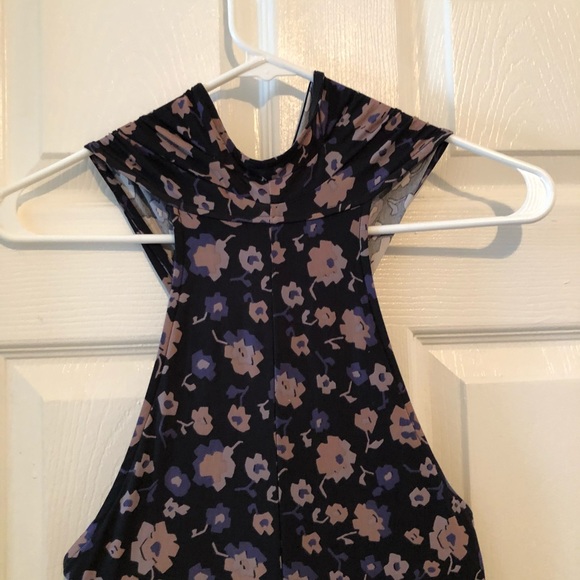 Free people floral print crisscross dress - Picture 4 of 7